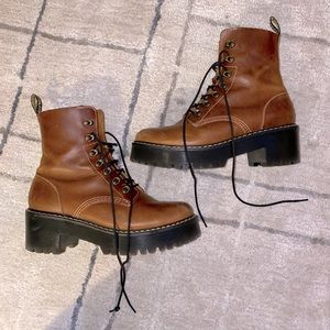 Dr. Marten’s Leona Lace-up Platform Boot